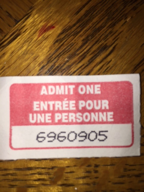Who Has The Winning 50/50 ticket???