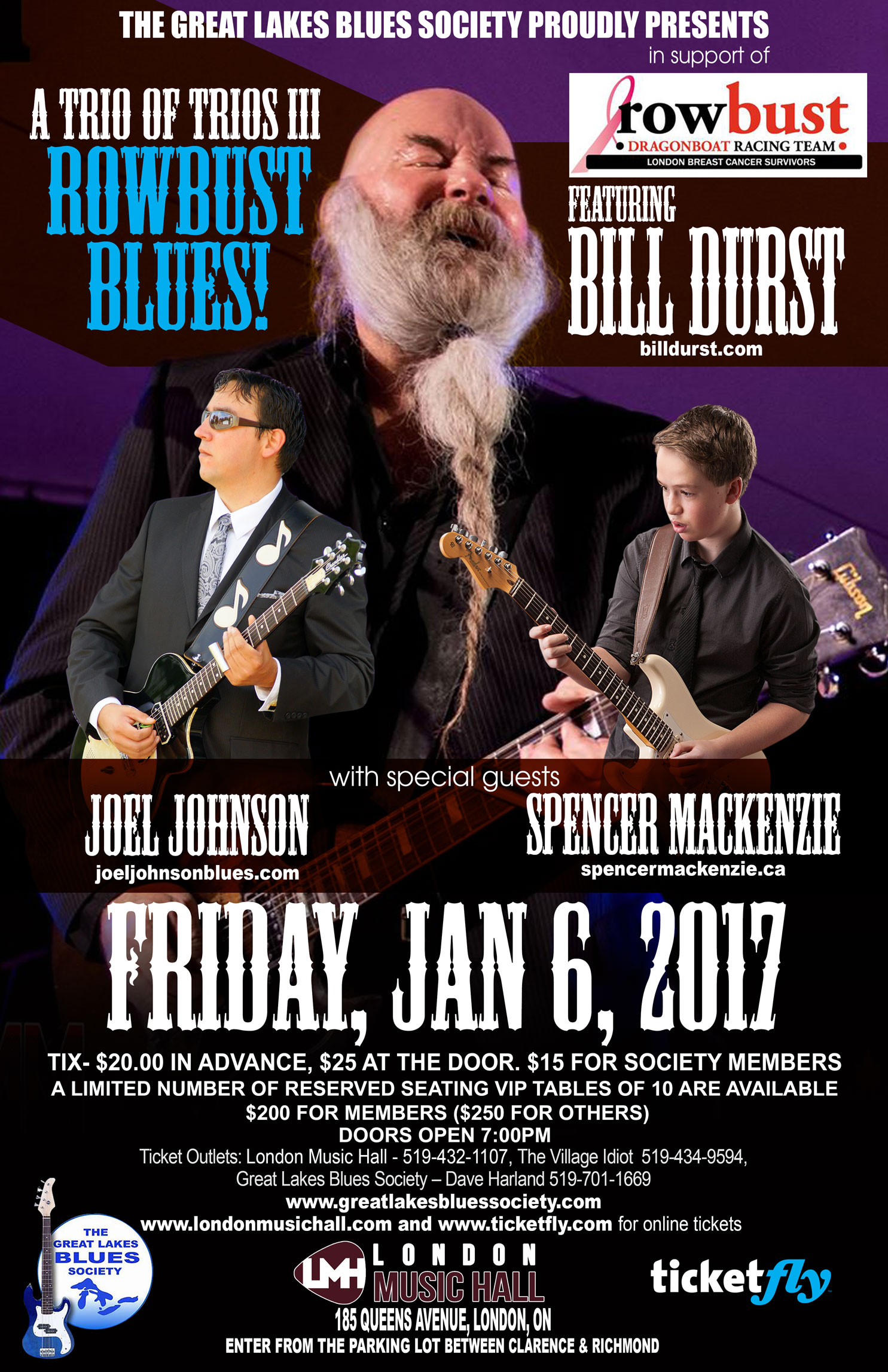 A Trio of Trios III - Rowbust Blues!