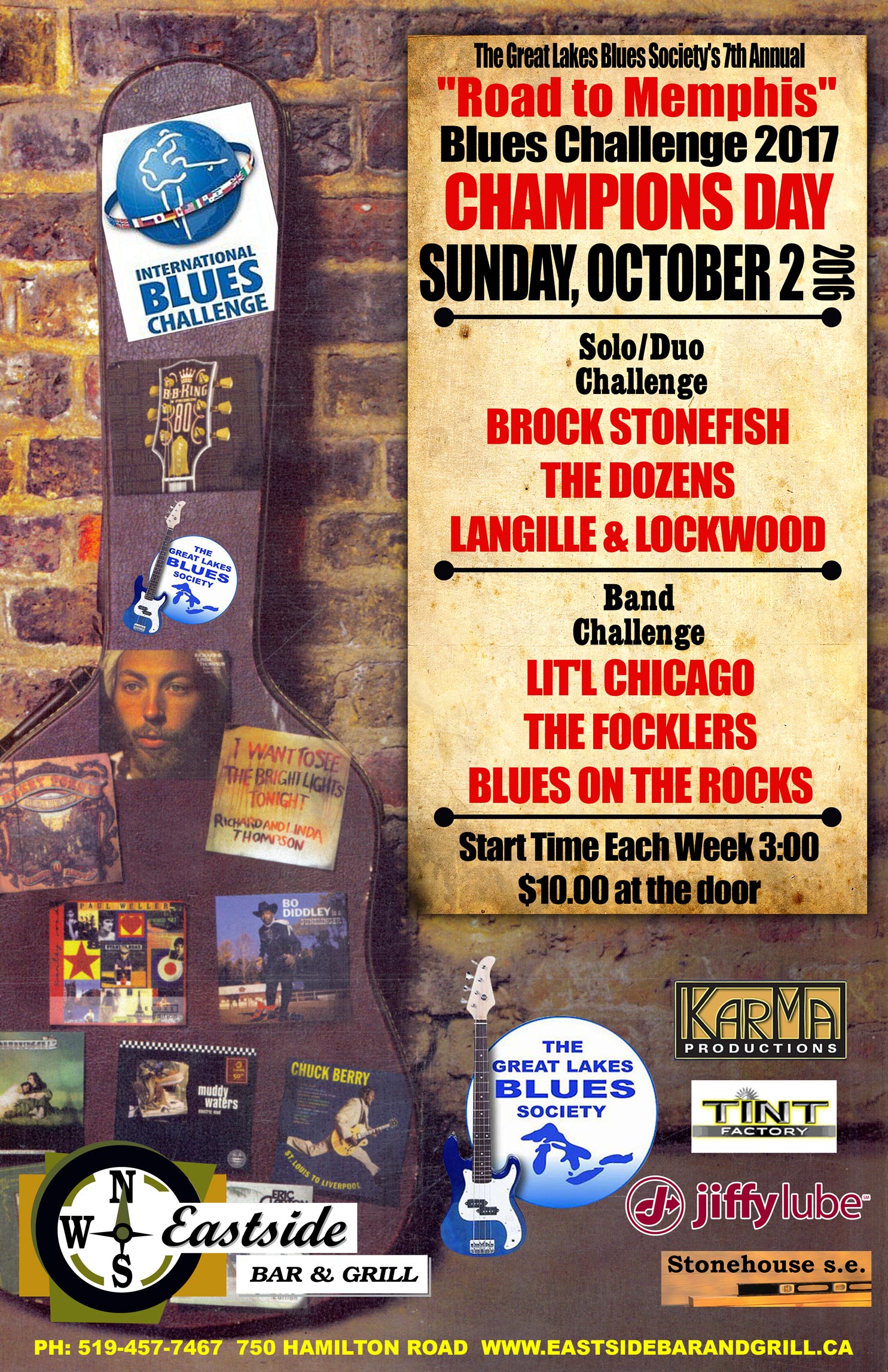Road to Memphis Blues Competition 2016
